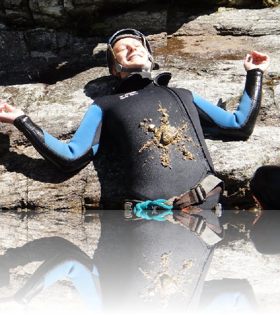 Canyoning du Vialais dans le Caroux (Hérault)